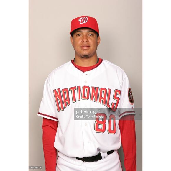 Washington Nationals 2008 Ismael Ramirez Game Worn Jersey Inaugural Season Sz 48 - Picture 8 of 9
